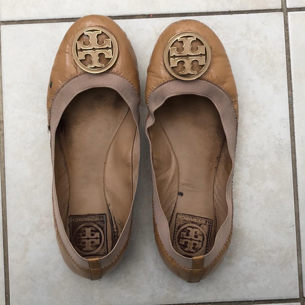 Tory Burch Caroline Flat Shoes - used size 8.5